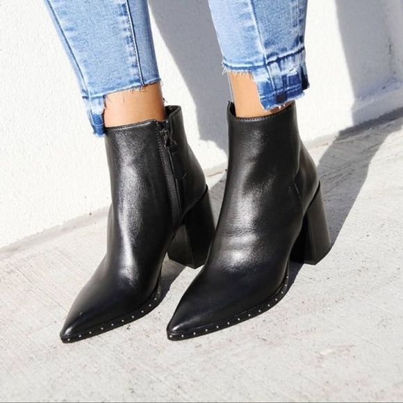 bailey black albany ankle boots